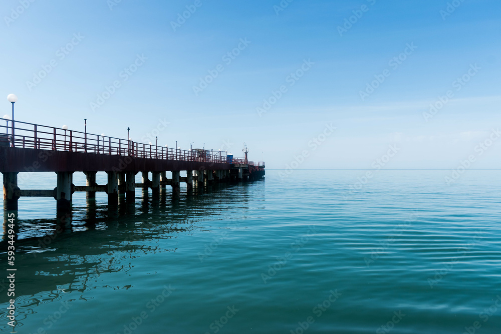 pier in the sea