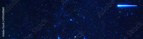Wallpaper Mural Stars on the background of the night starry sky with many constellations, universes and shooting stars. Panoramic wide horizontal photo for banner head cover Torontodigital.ca