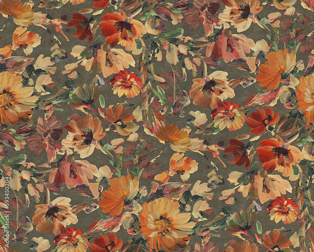 autumn leaves background flower pattern desing autumn leaves background flower pattern desing