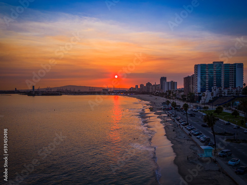 Sunset Over Beach City