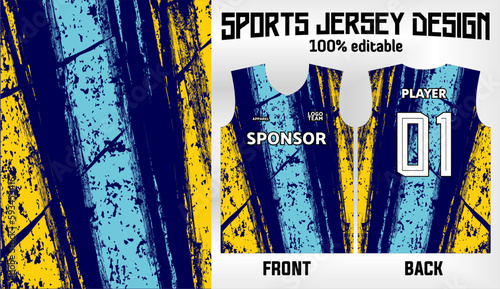 vector sport jersey design