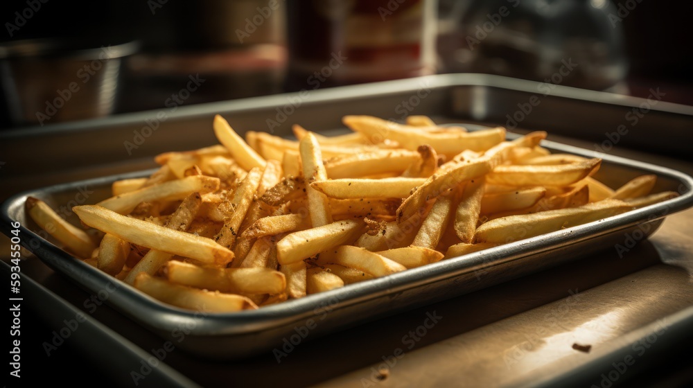 Up Close with Cajun-Style French Fries Generative Ai Up Close with Cajun-Style French Fries Generative Ai