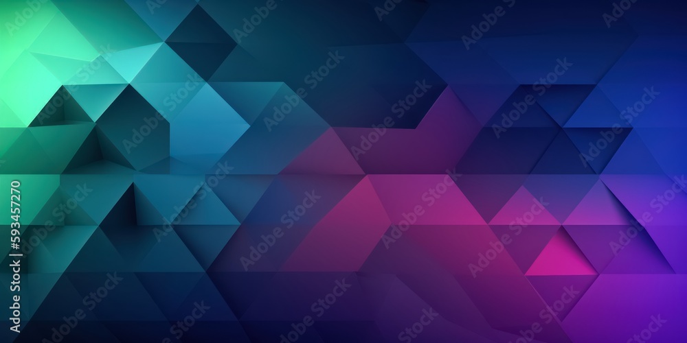 Obraz premium Geometric and Colorful Triangle Abstract Backgrounds