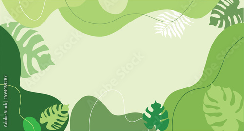 Abstract background Vector flat template design illustration