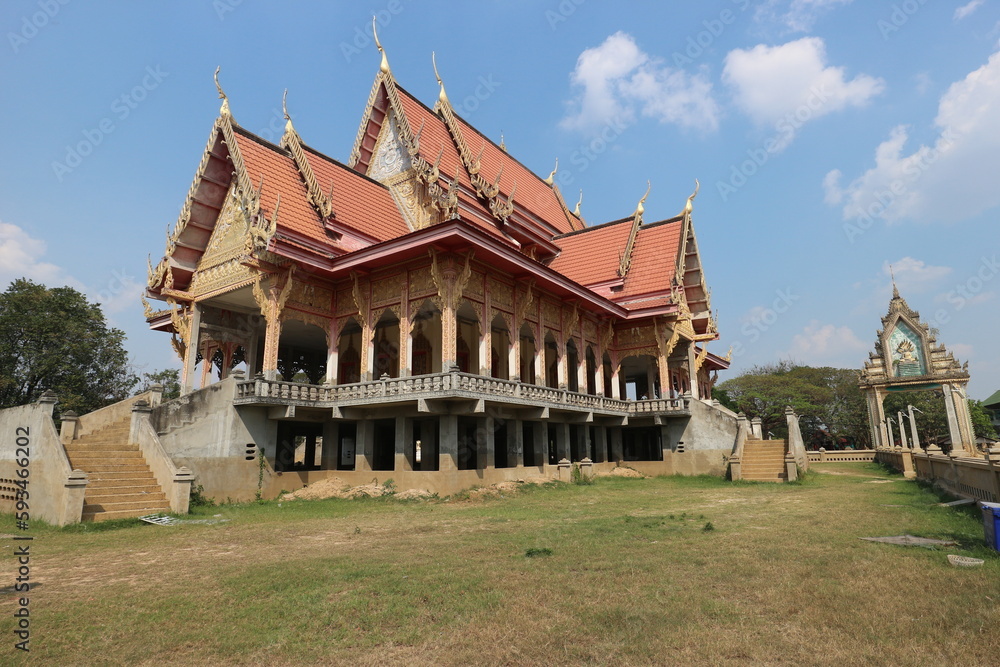 タイ　古い寺