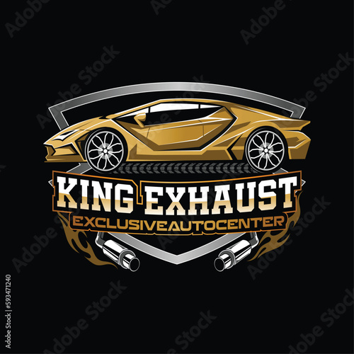 Car Logo design Illustration Vector