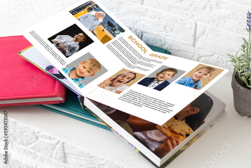 Canvas-taulu graduation album, photo book, image stories