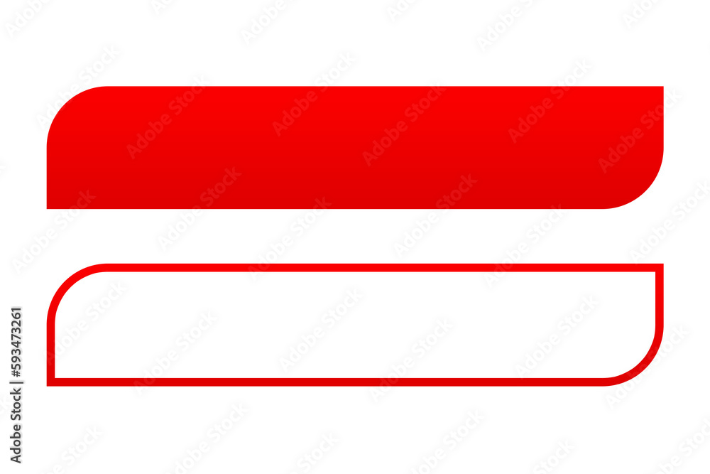 lower third youtube transparent template design, red button for text background lower third youtube transparent template design, red button for text background