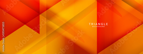 Abstract color triangular pattern elegant design background