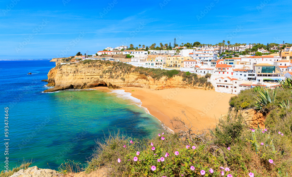 Beautiful Algarve beach- Albufeira in Portugal