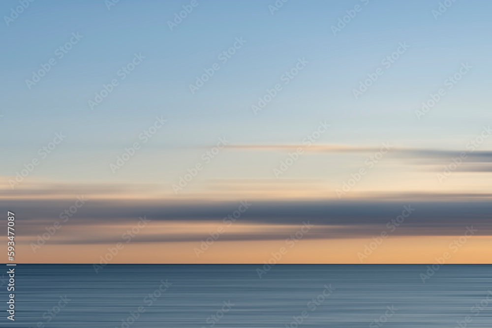 Sky and sea texture for illustration, 3D rendering, and digital art.