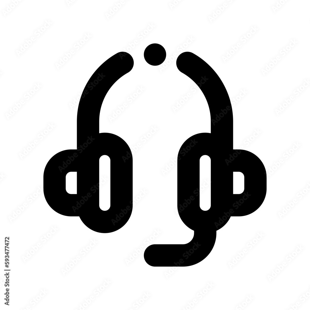 headphone line icon headphone line icon