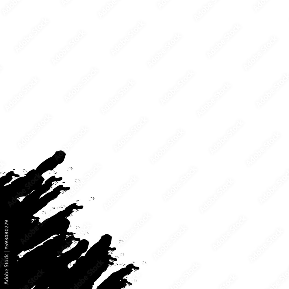 Obraz premium Brush Corner