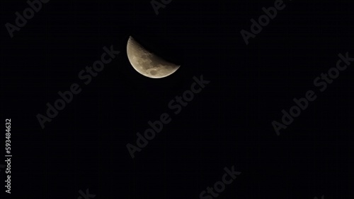 Moon Sky Night photography scenery Background
