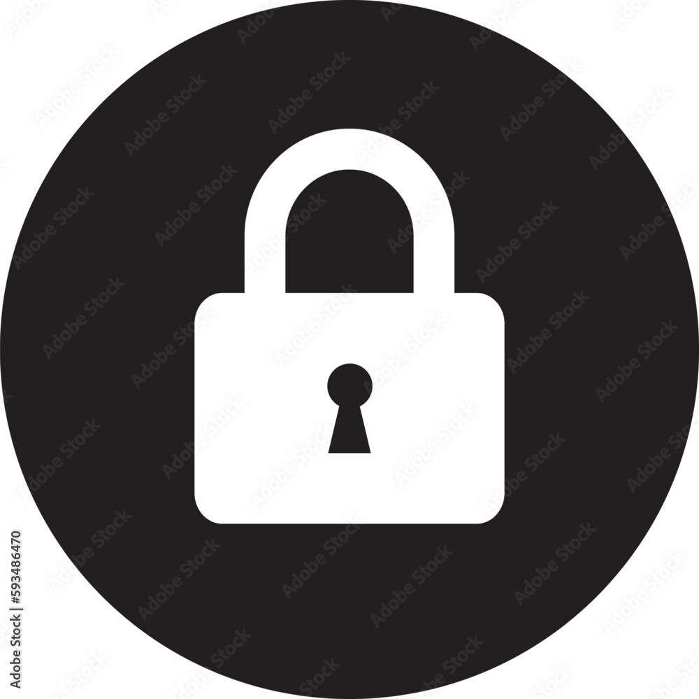lock icon. flat illustration of lock vector icon for web lock icon. flat illustration of lock vector icon for web