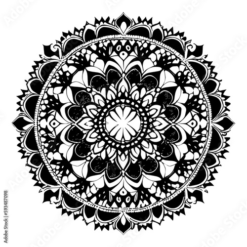 mystifying mandala floral patterns that you can vector 