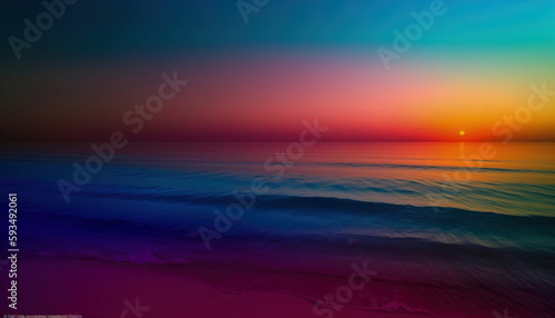 A Multicolored abstract background. AI Generative © Rafa Fernandez