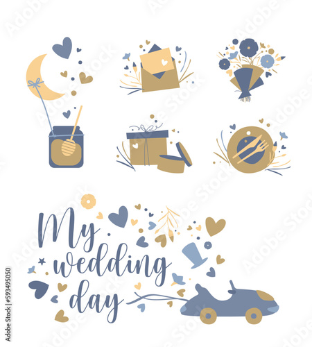 illustration mariage