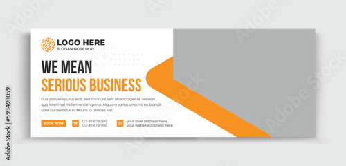 Cryptocurrency business social media design facebook cover template web banner template
