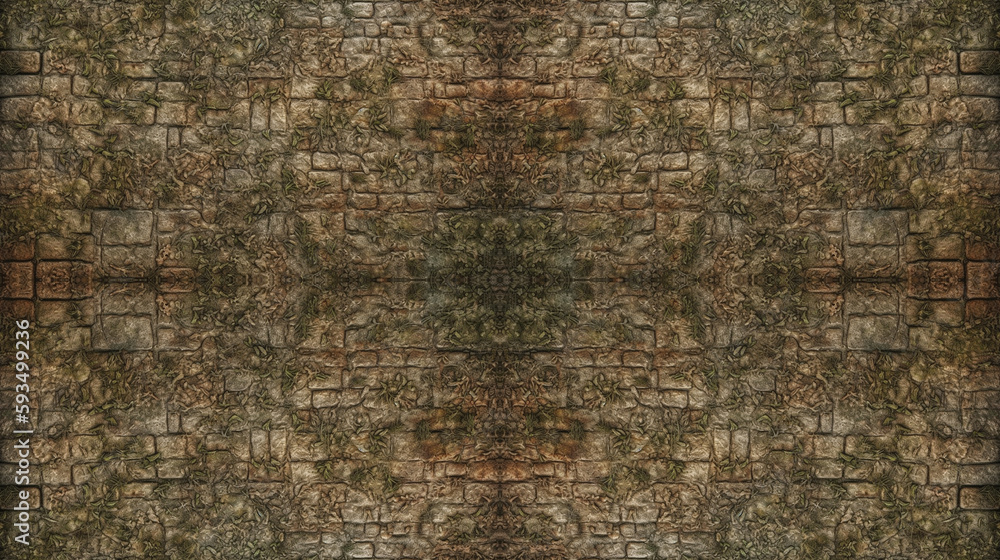 Stone / Wall texture as seamless pattern, perfect for 3D rendering Stone / Wall texture as seamless pattern, perfect for 3D rendering