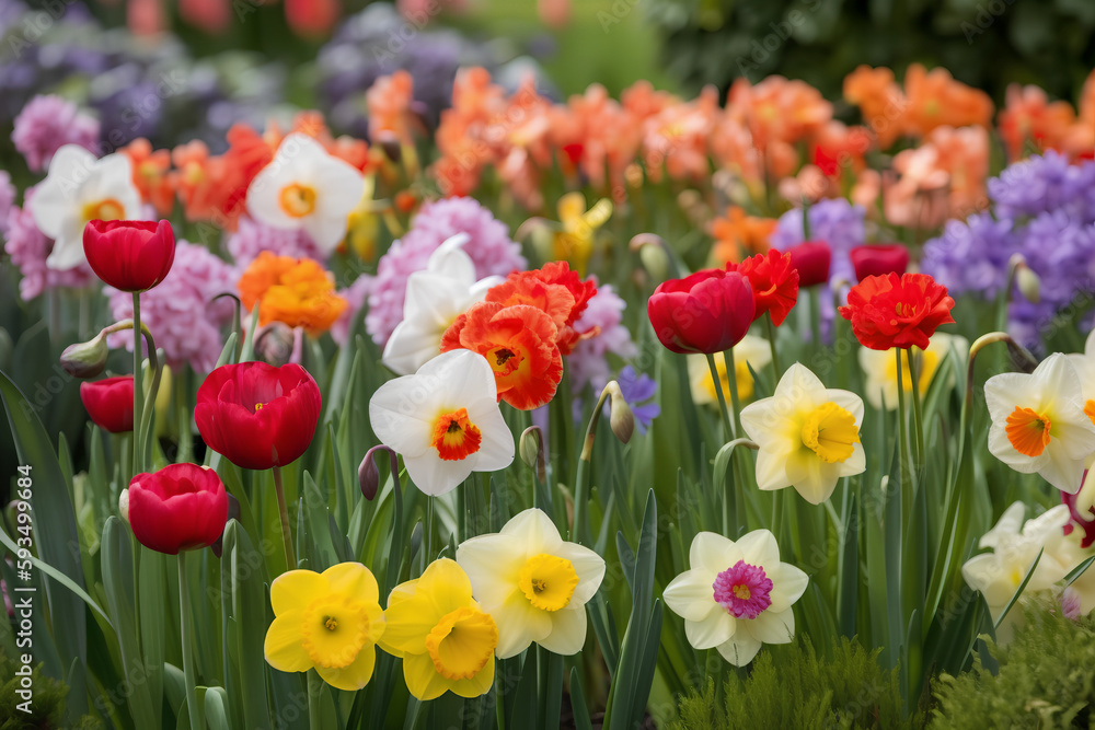 Obraz premium Celebrate National Flower Day