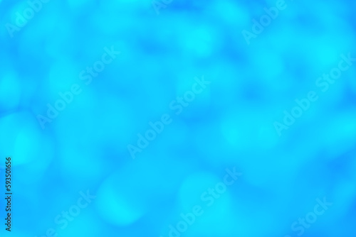 Blurred pastel neon blue mint green holographic bokeh background texture. Abstract festive glittering Lo-fi retro design Smooth holographic iridescent colors. Festive optimistic pattern © Aleksandra Konoplya