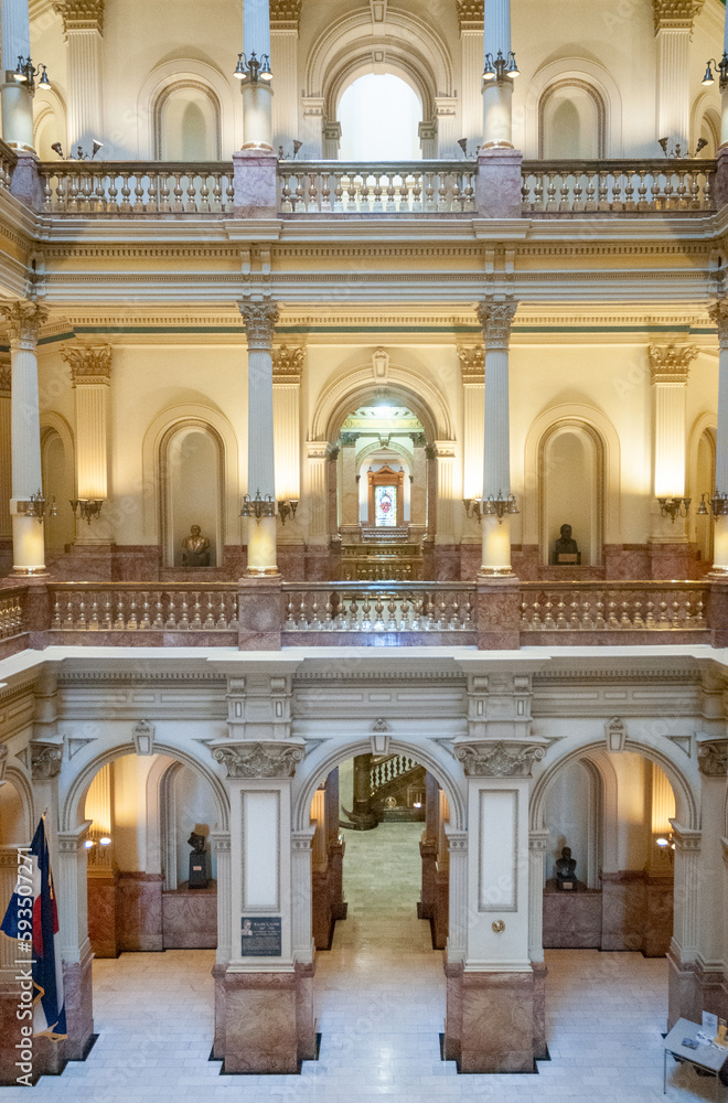 Inside the Colorado State Capitol Building