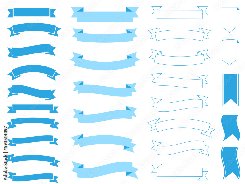 Vector banner Ribbons. Vector illustration.Ribbon elements. Vector banner Ribbons. Vector illustration.Ribbon elements.