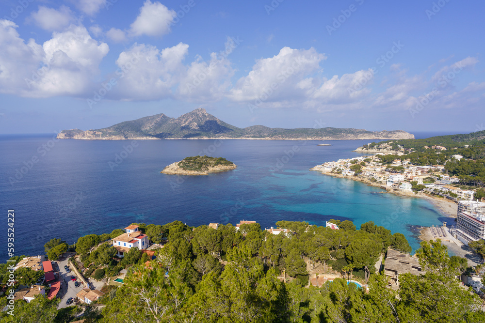 Sant Elm, andratx coast, Majorca, Balearic Islands, Spain