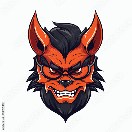 red devil head