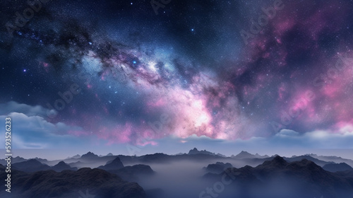 Beyond Imagination: Captivating Space Photograph Filled with Countless Stars