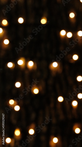 クリスマスのイルミネーション