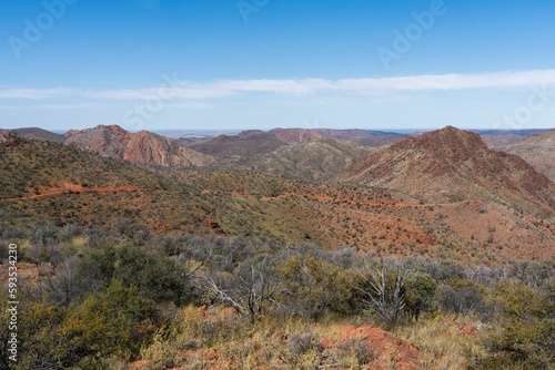 View from Coulthard Lookout, Arkaroola, South Australia.