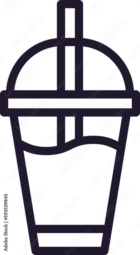 Drinks concept. Modern outline high quality illustration for banners, flyers and web sites. Editable stroke in trendy flat style. Line icon of drink Drinks concept. Modern outline high quality illustration for banners, flyers and web sites. Editable stroke in trendy flat style. Line icon of drink