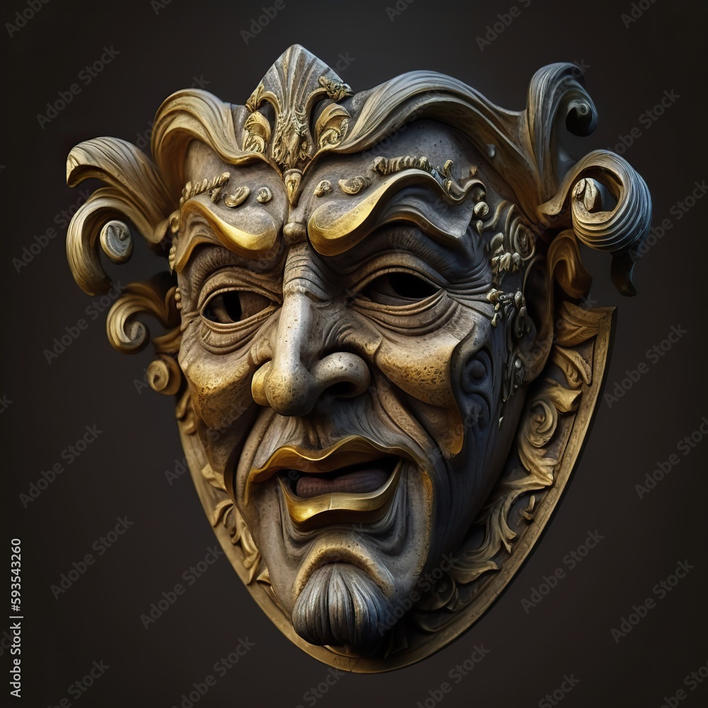 Generative ai theater carnival mask Generative ai theater carnival mask