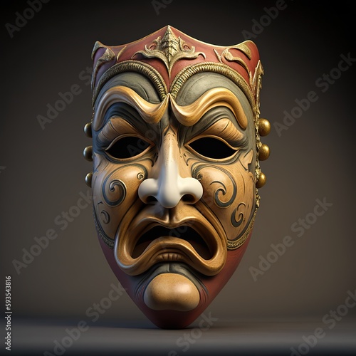 Generative ai theater carnival mask