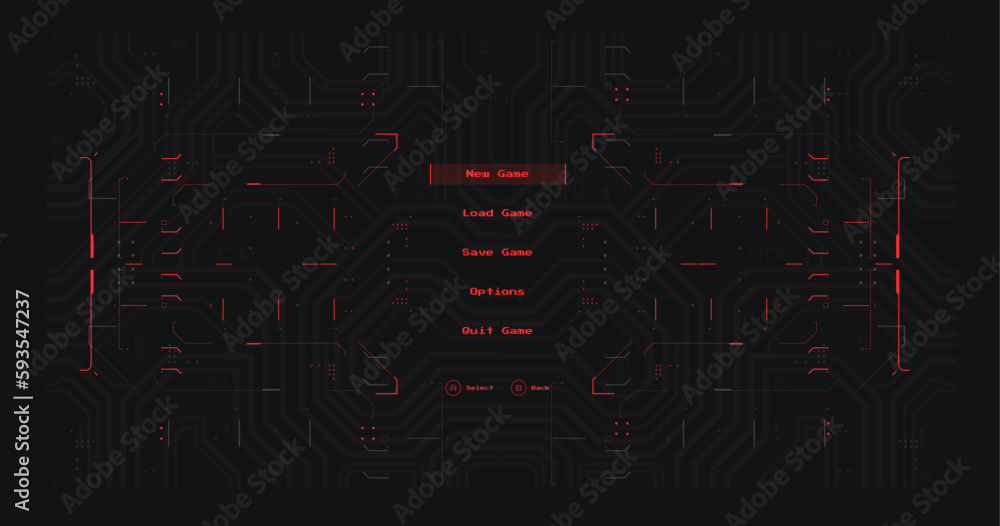 Sci-fi futuristic hud dashboard display virtual reality technology ...
