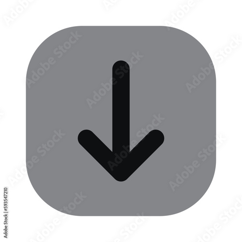 down arrow icon