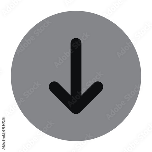 down arrow icon