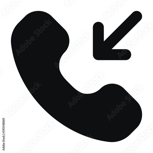 incoming phone call icon