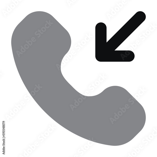 incoming phone call icon