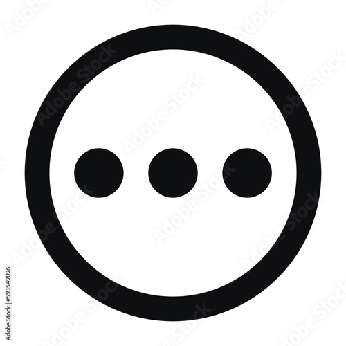 three dots icon
