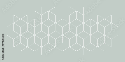 The graphic design elements with isometric shape blocks. Vector illustration of abstract geometric background