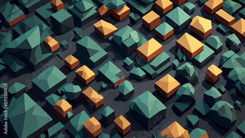 Low Poly fond forme texture