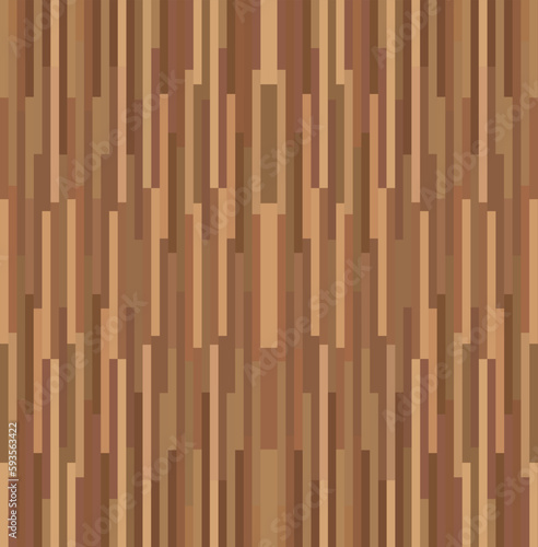 This is a textured background of premium hickory, oak, olive, walnut, and maple wood replica wood tile. Textures of wooden flooring on seamless. Brown wood.