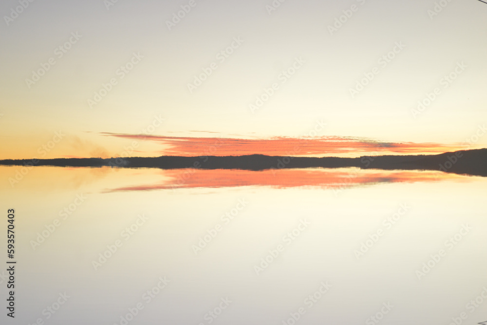 a beautiful sunset in a lagoon a beautiful sunset in a lagoon