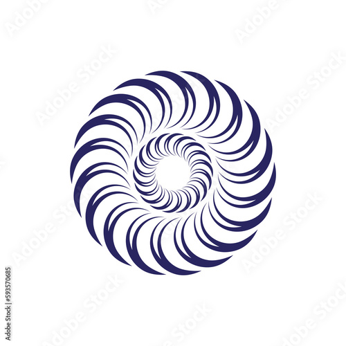 vortex symbol vector illustrator abstract icon logo template design, vortex logo