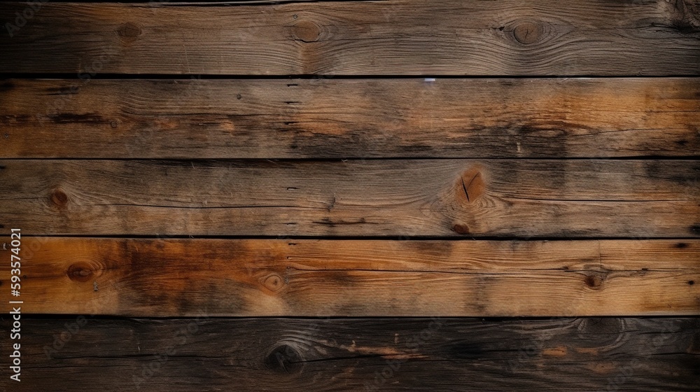 Obraz premium Top Down Clean Modern Rustic Wood Texture Background Design, with Licensed Generative AI Technology Assistance