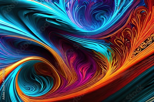  Howling Vortex of Intricate and Wild Swirls  Stunning High Definition Wallpaper for Your Screens 