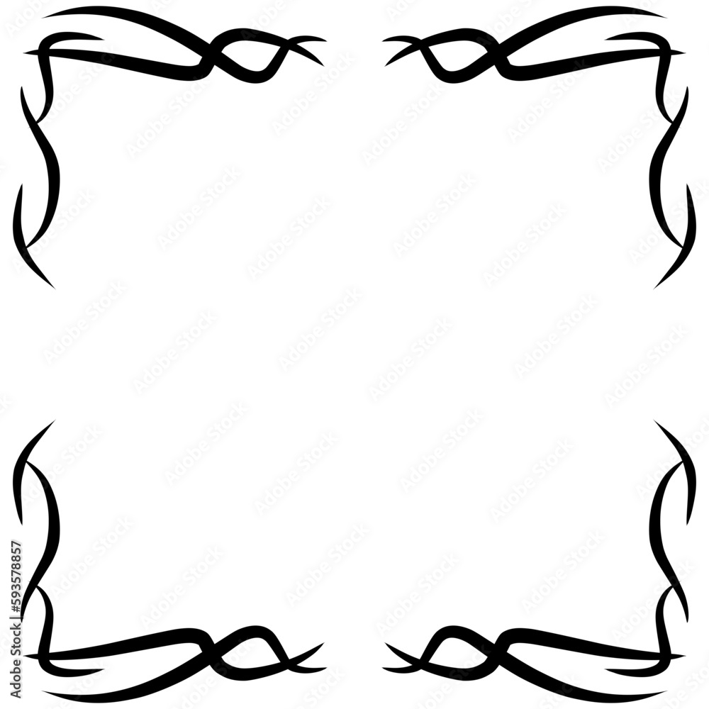 Border frame display profile Border frame display profile
